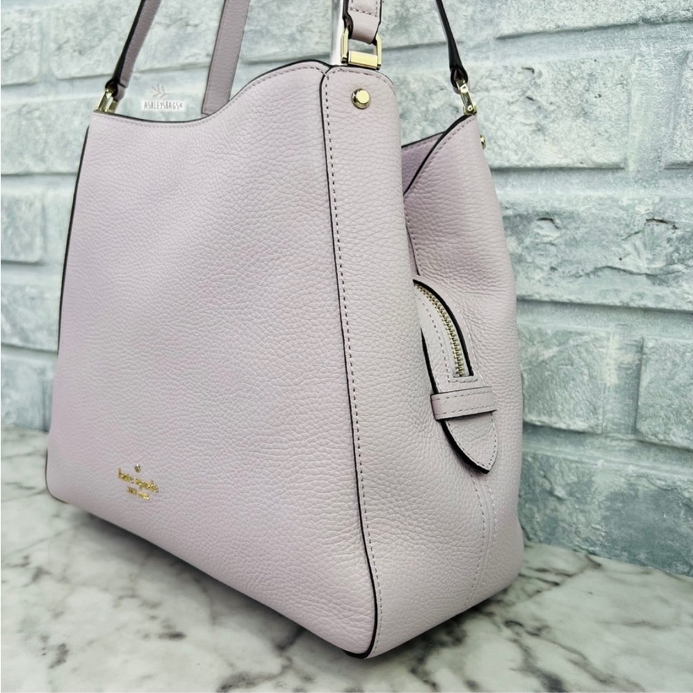 Kate Spade Leila lilac triple compartment